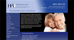 Desktop Screenshot of highlandparkendo.com